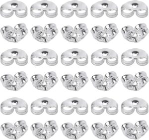 Silver Earring Backs