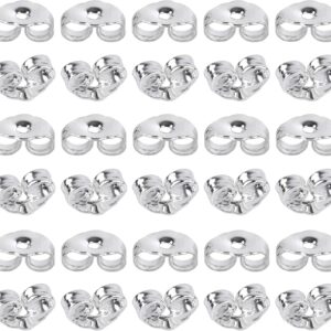 Silver Earring Backs